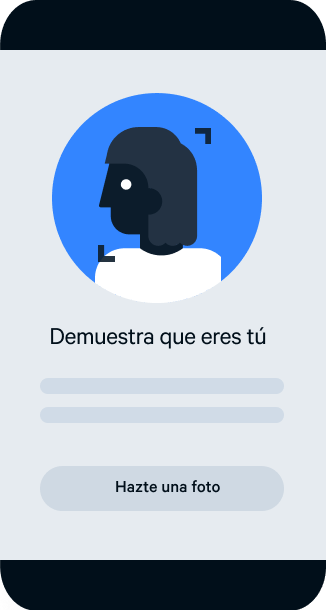 Demuestra que eres tu