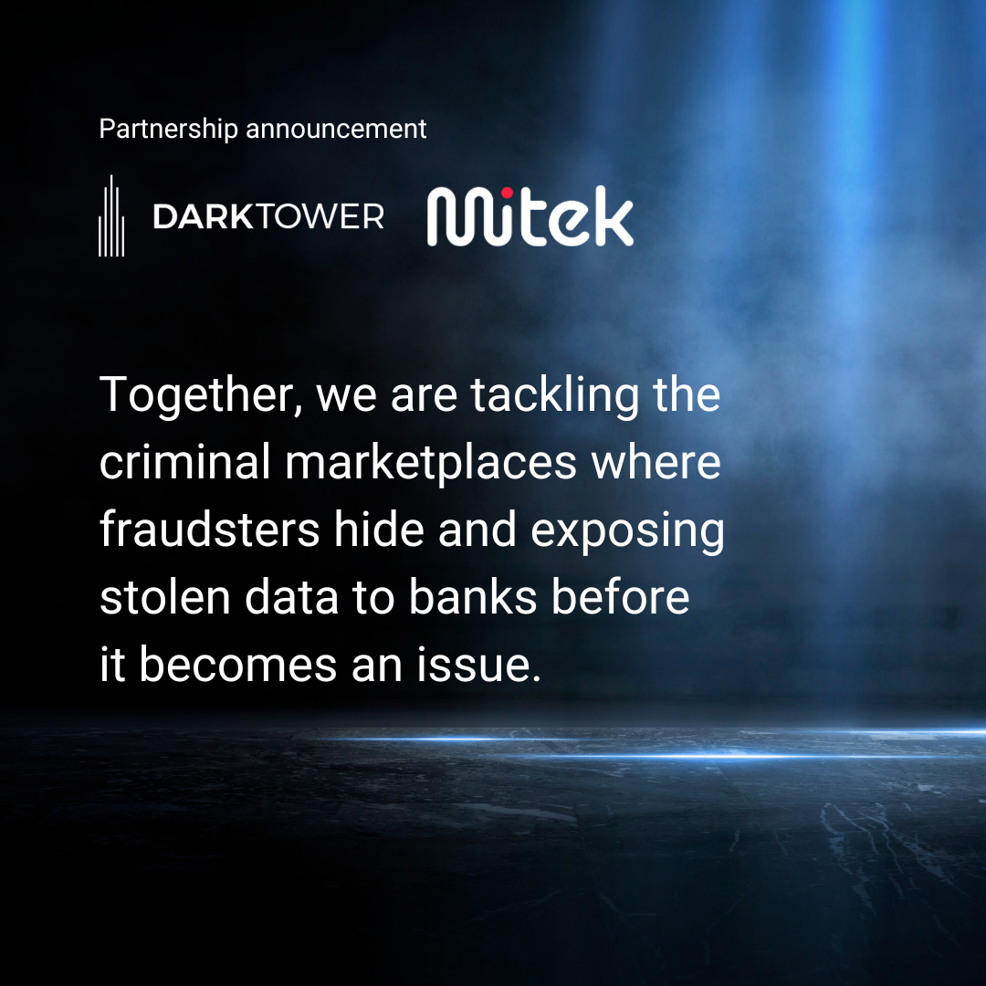 DarkTower and Mitek Partnership