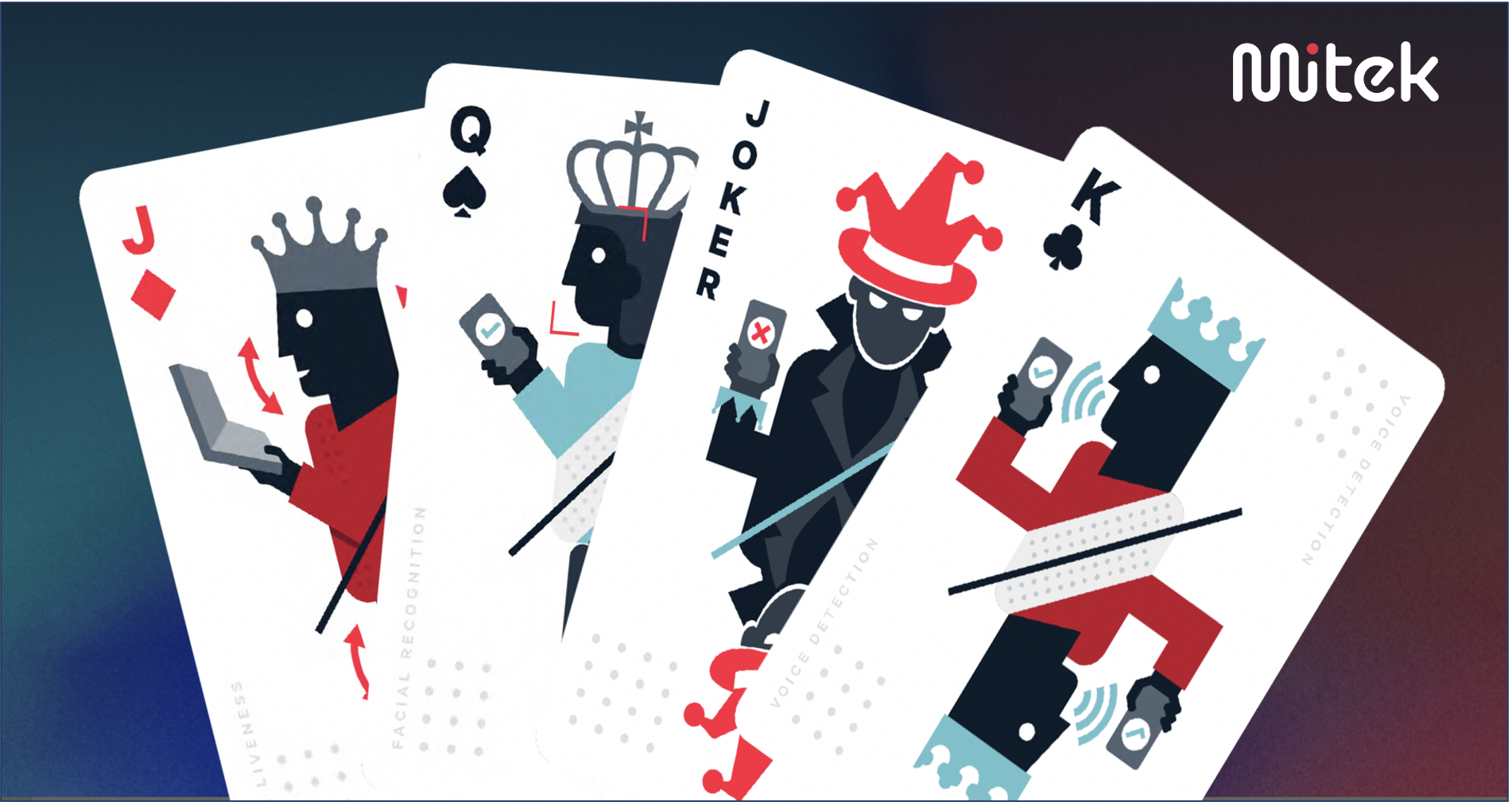 Mitek deck of cards
